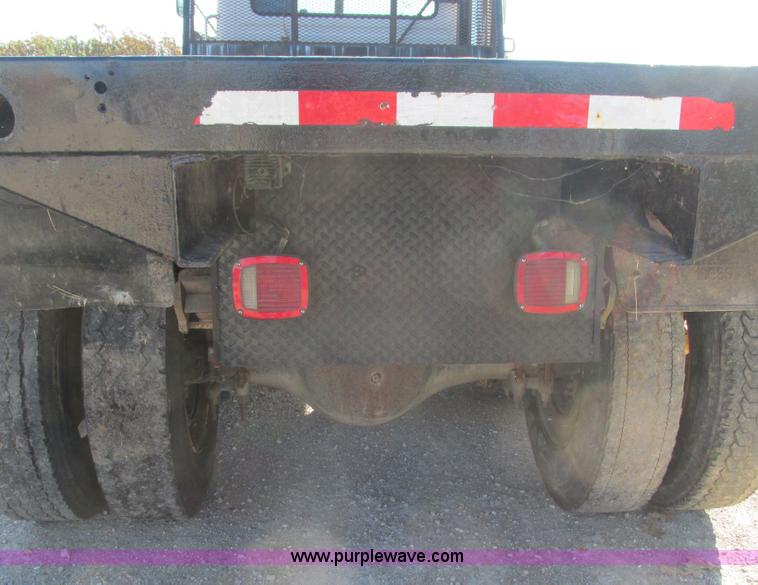 image for item L5306 1986 Volvo White flatbed truck