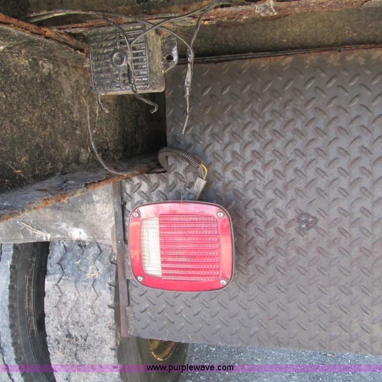 image for item L5306 1986 Volvo White flatbed truck