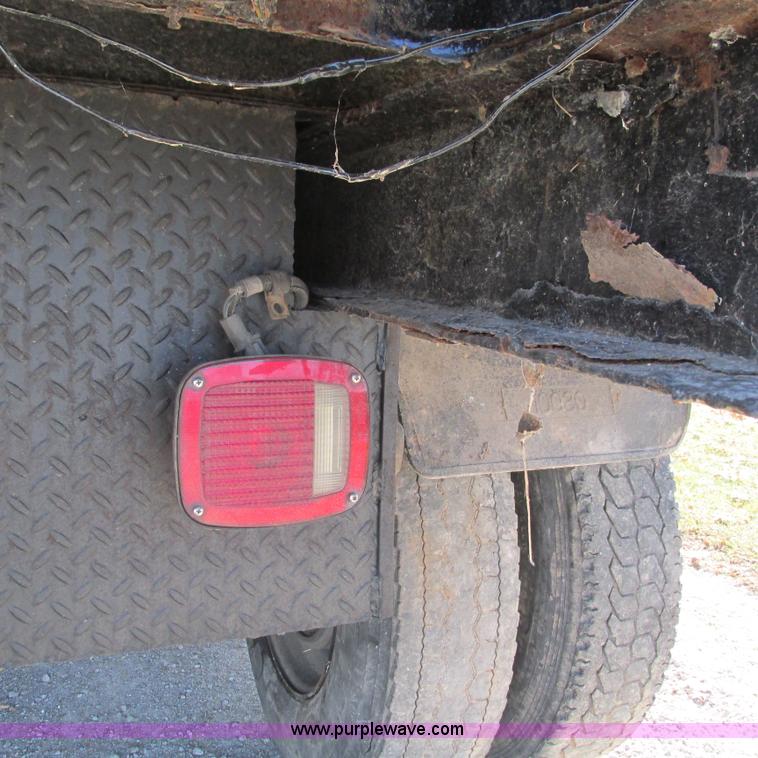 image for item L5306 1986 Volvo White flatbed truck