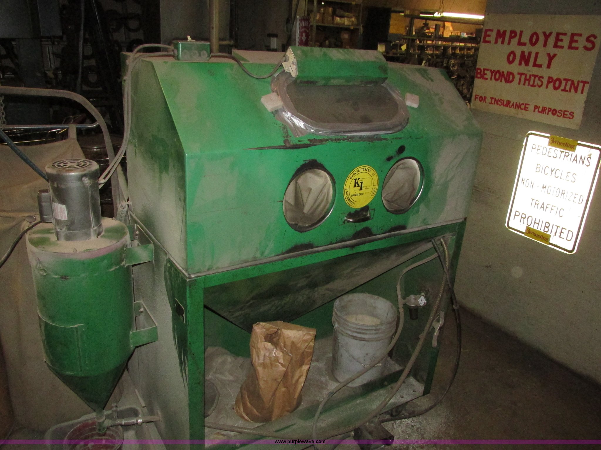 Kansas Instruments 248 sandblaster in Stacyville, IA | Item H1083 sold ...