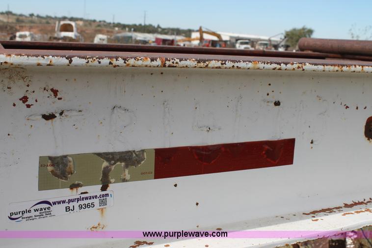 image for item BJ9365 1978 shop built equipment trailer