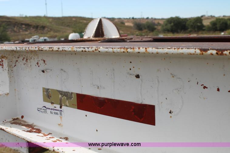 image for item BJ9365 1978 shop built equipment trailer