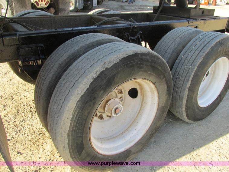 image for item BS9978 1980 shop built pup dump trailer