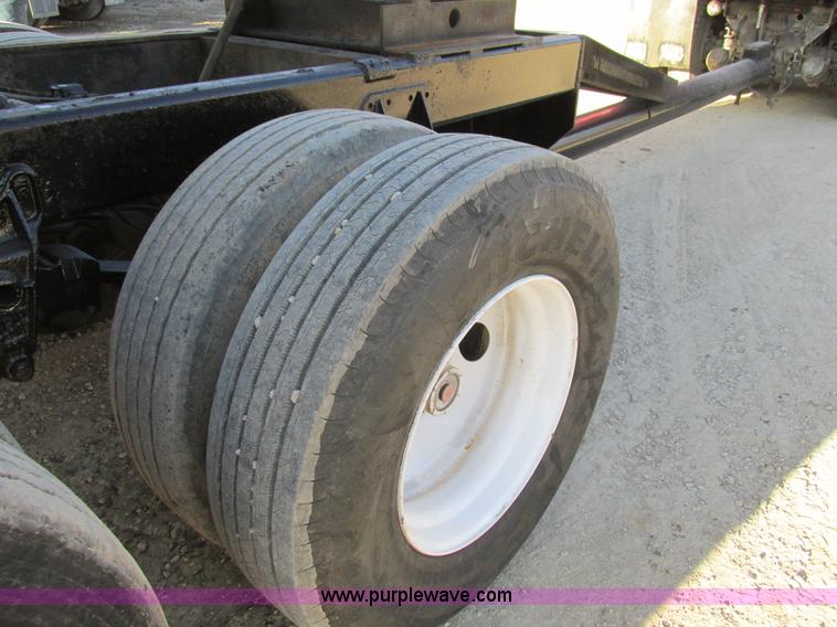 image for item BS9978 1980 shop built pup dump trailer