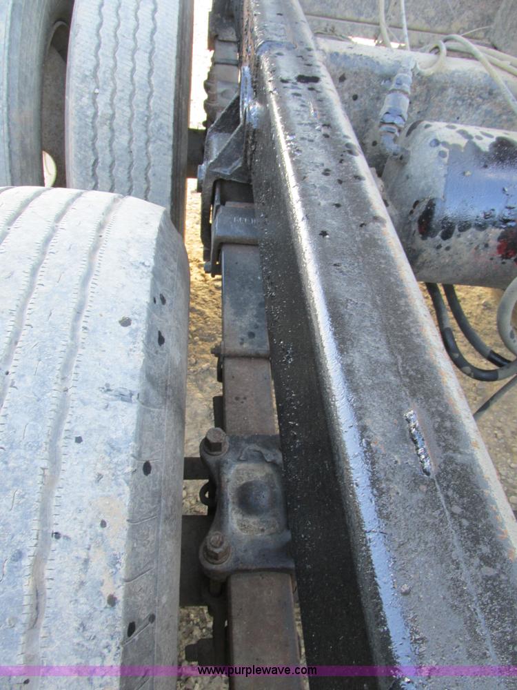 image for item BS9978 1980 shop built pup dump trailer