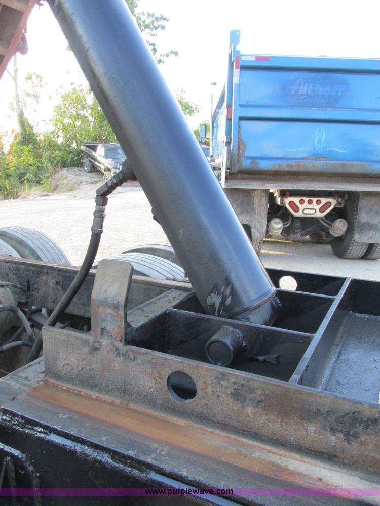 image for item BS9978 1980 shop built pup dump trailer