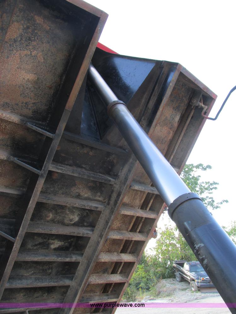 image for item BS9978 1980 shop built pup dump trailer