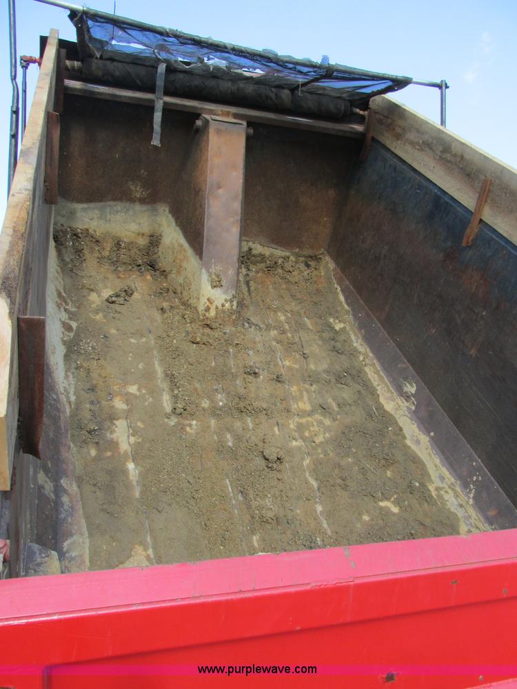 image for item BS9978 1980 shop built pup dump trailer