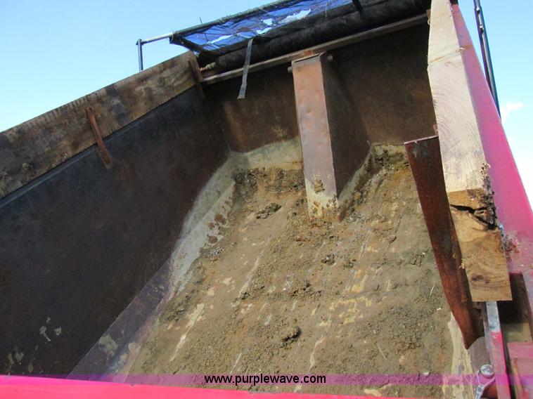 image for item BS9978 1980 shop built pup dump trailer