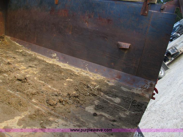 image for item BS9978 1980 shop built pup dump trailer