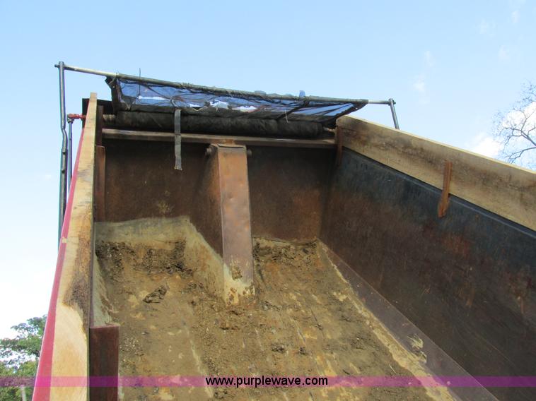 image for item BS9978 1980 shop built pup dump trailer