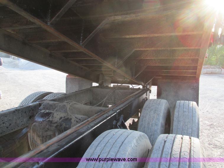 image for item BS9978 1980 shop built pup dump trailer