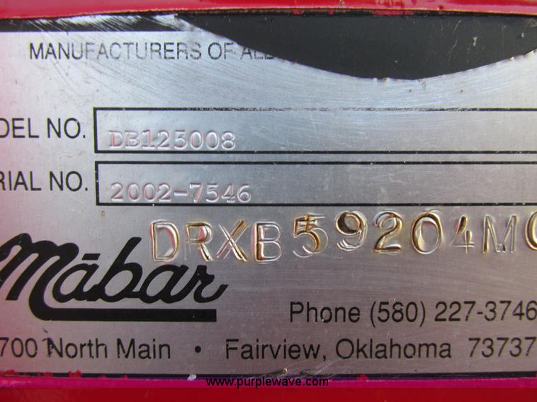 image for item BS9978 1980 shop built pup dump trailer