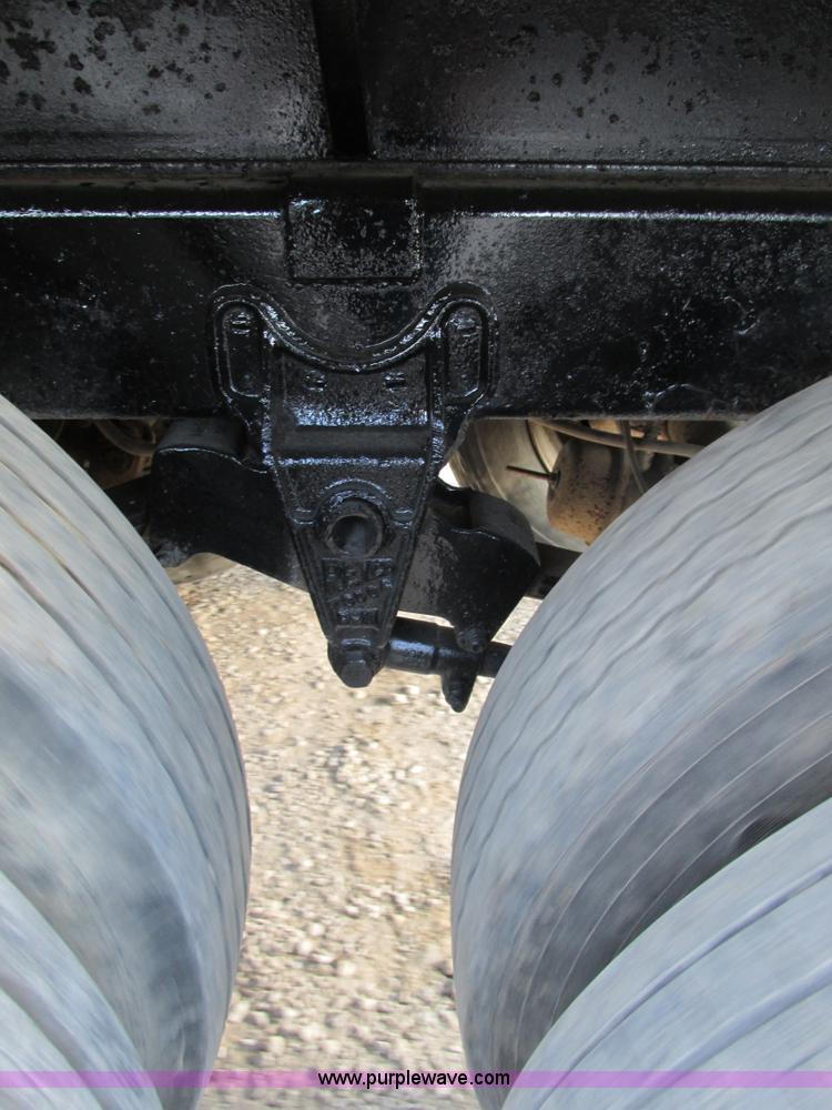 image for item BS9978 1980 shop built pup dump trailer