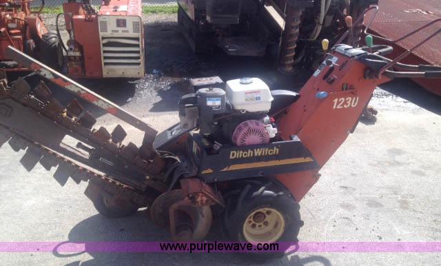 image for item E1022 Ditch Witch 1230H walk-behind trencher