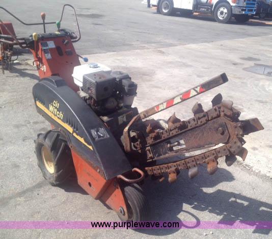 image for item E1022 Ditch Witch 1230H walk-behind trencher