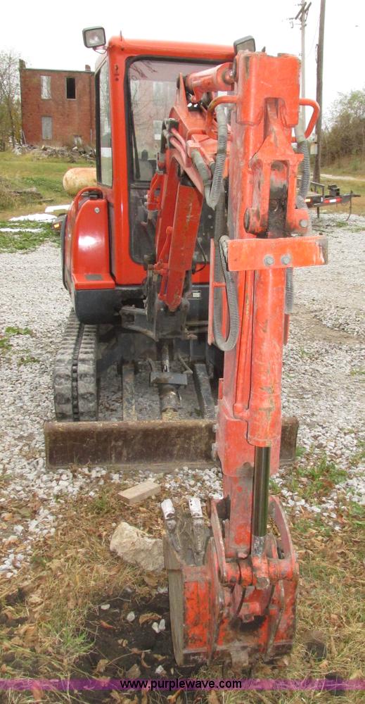 image for item H1070 2000 Kubota KX61-2 mini excavator