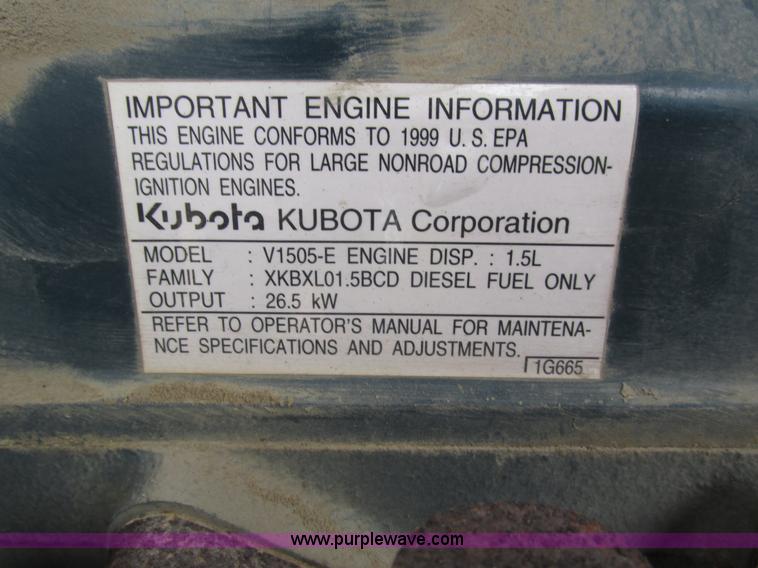 image for item H1070 2000 Kubota KX61-2 mini excavator