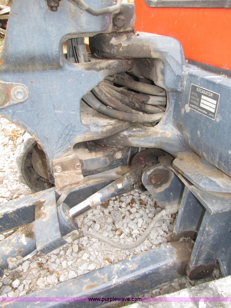 image for item H1070 2000 Kubota KX61-2 mini excavator