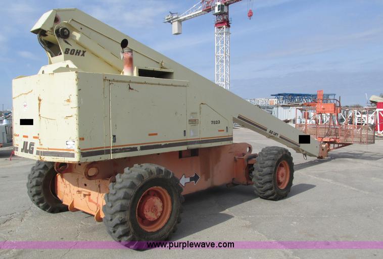 image for item H1109 JLG 80HX boom lift