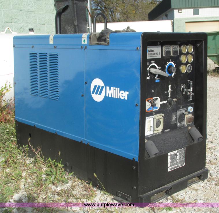 image for item H1113 Miller Big Blue 402D welder/generator