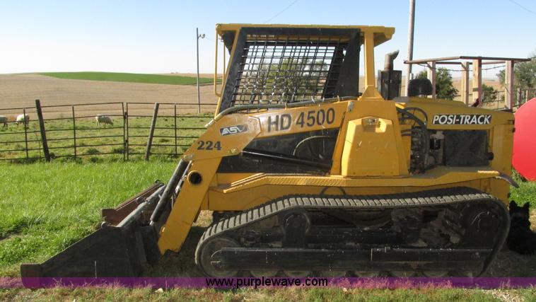 image for item H1118 1999 ASV HD4500 Posi-Track skid steer