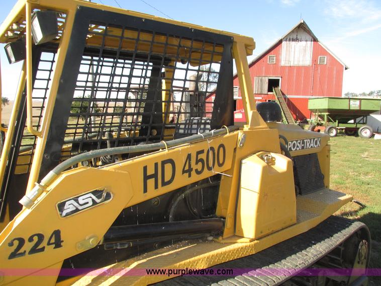 image for item H1118 1999 ASV HD4500 Posi-Track skid steer