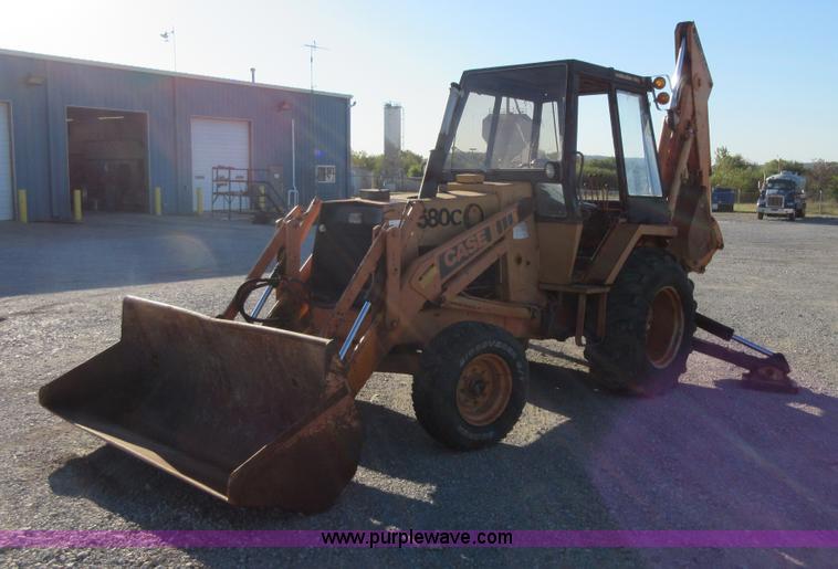 image for item I1907 1980 Case 580C backhoe