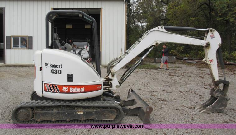 image for item I6324 2008 Bobcat 430G ZHS compact excavator