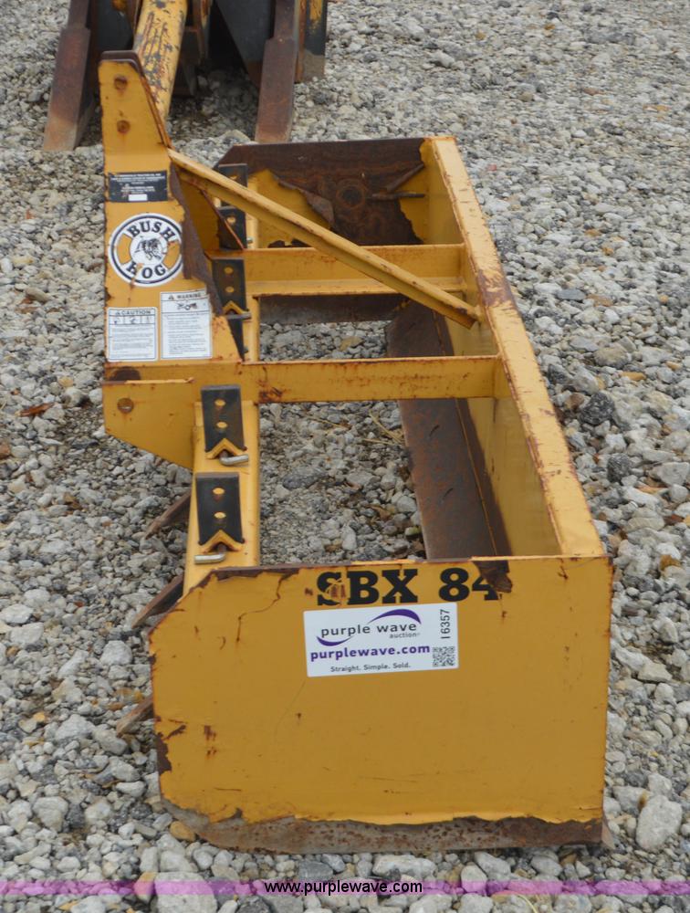 image for item I6357 Bush Hog SBX84 box blade
