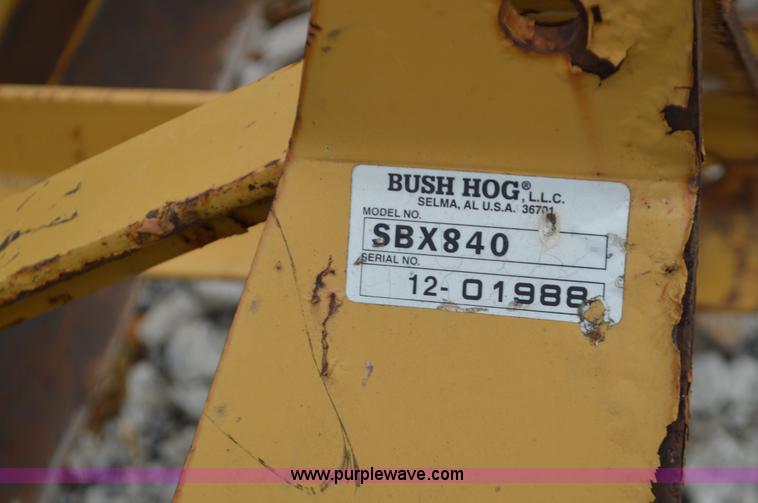 image for item I6357 Bush Hog SBX84 box blade