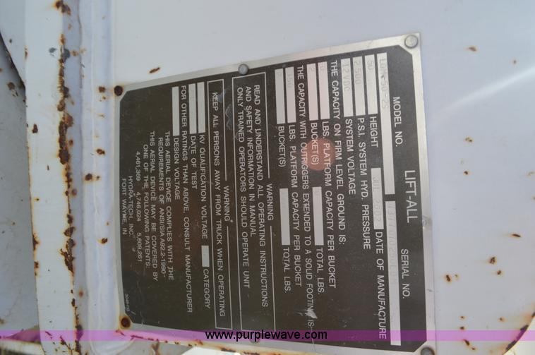 image for item I6371 Lift All L0M-50-2S bucket lift