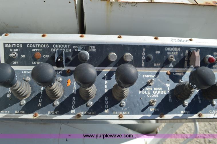 image for item I6377 Altec D845A digger derrick utility bed