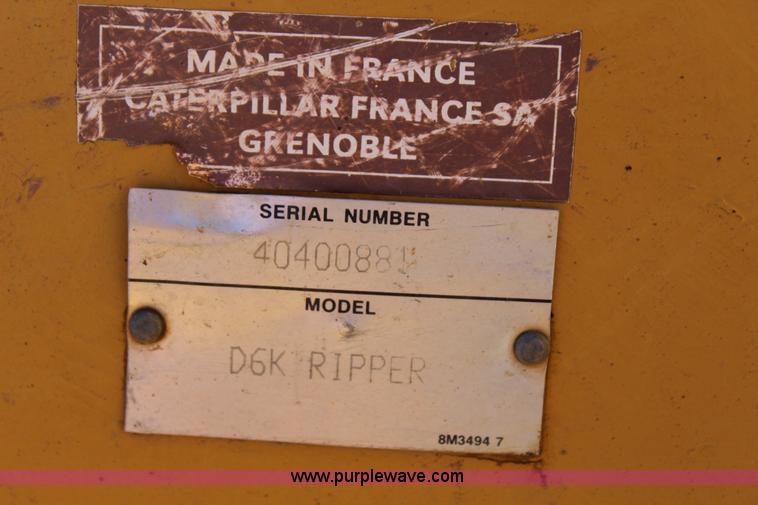 image for item J4332 2009 Caterpillar D6K XL dozer