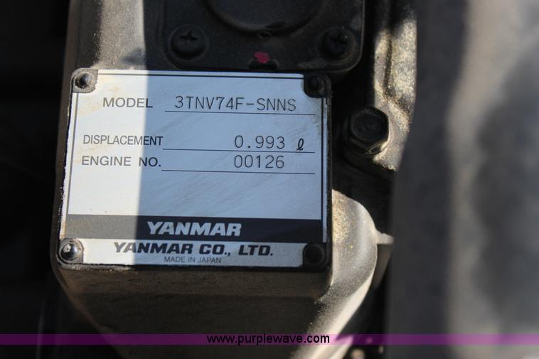 image for item J4367 2013 Wacker Neuson 803 mini excavator