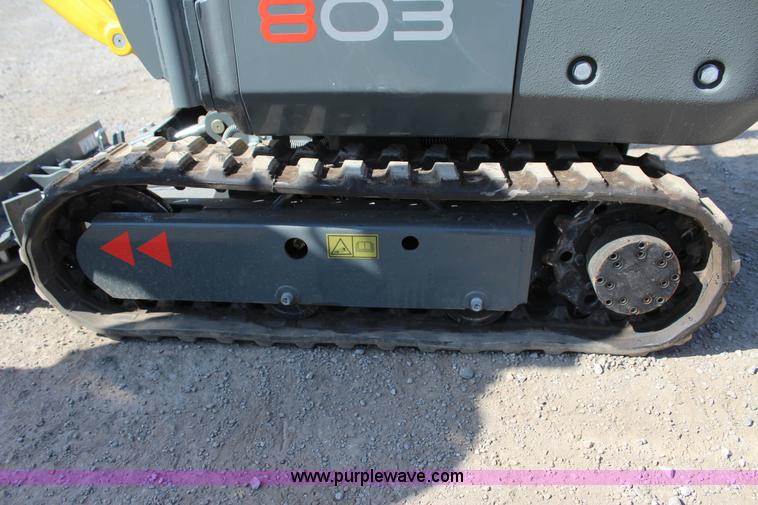 image for item J4367 2013 Wacker Neuson 803 mini excavator