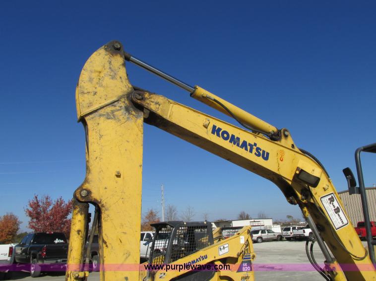 image for item J8736 2003 Komatsu PC35MR mini excavator