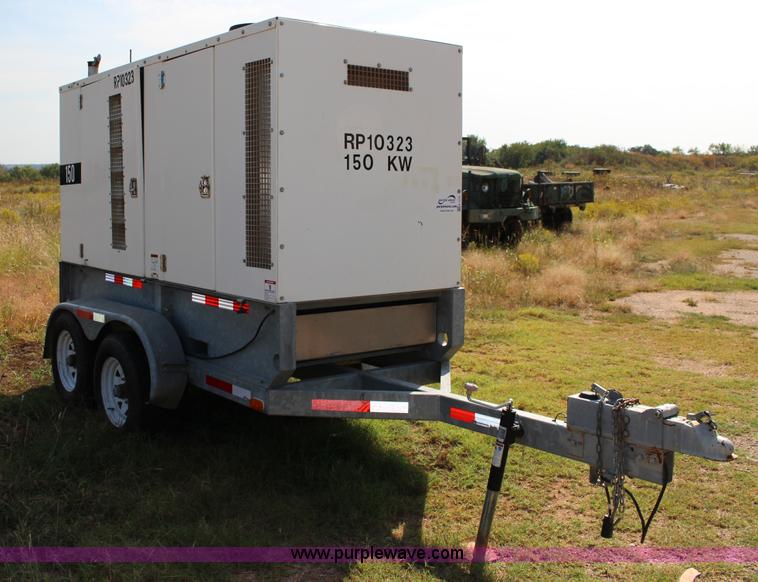 image for item K1210 2012 Neram Power Systems NPS-P-150 generator