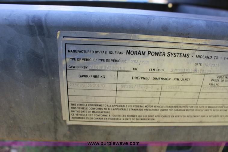 image for item K1210 2012 Neram Power Systems NPS-P-150 generator