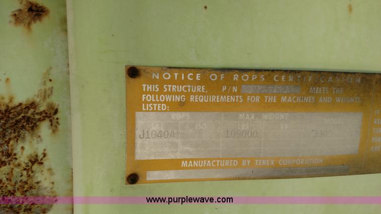 image for item K1213 1993 Terex 33-09AA haul truck