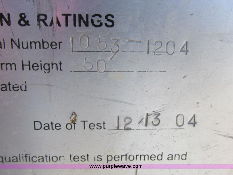 image for item K2212 2005 GMC C8500 digger derrick truck