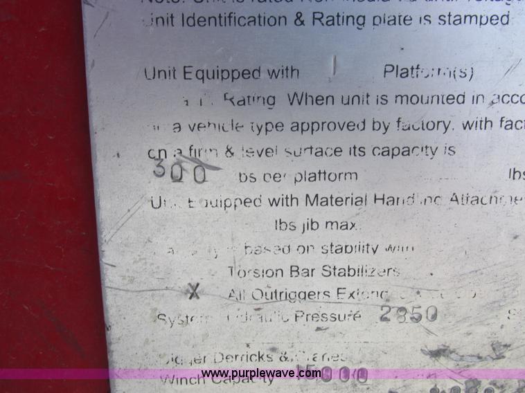 image for item K2212 2005 GMC C8500 digger derrick truck