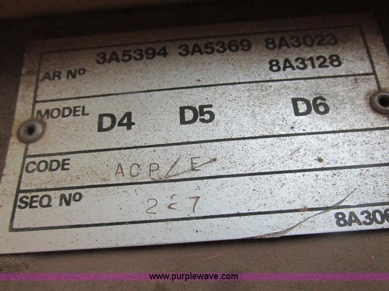 image for item K2227 Caterpillar D6D dozer