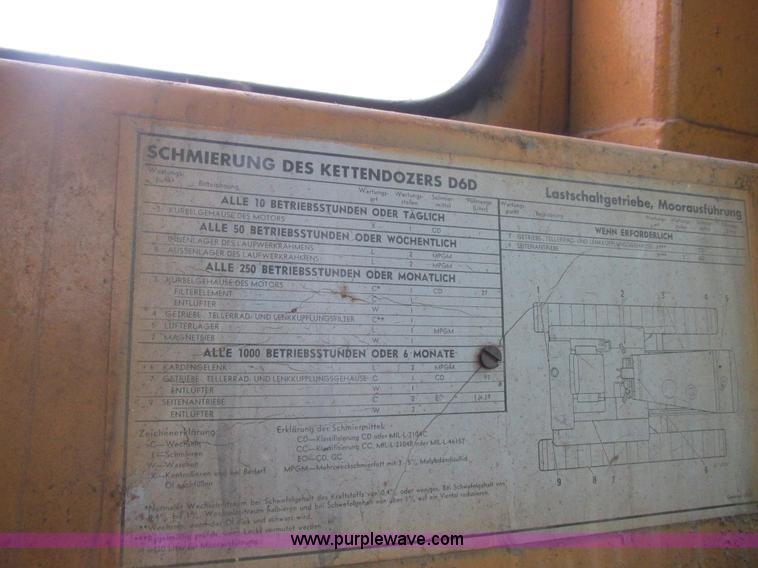 image for item K2227 Caterpillar D6D dozer