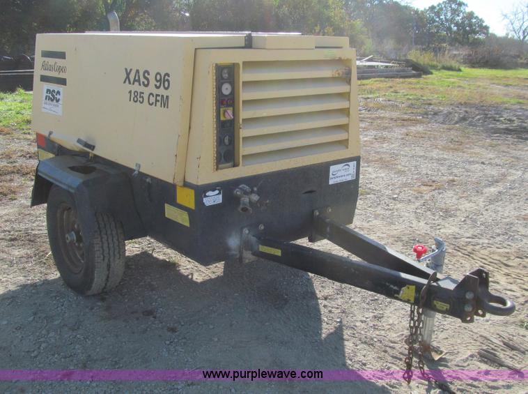image for item K6387 2001 Atlas Copco XAS 96 air compressor