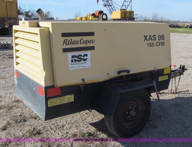 image for item K6387 2001 Atlas Copco XAS 96 air compressor