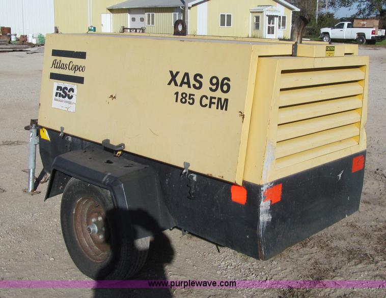 image for item K6387 2001 Atlas Copco XAS 96 air compressor