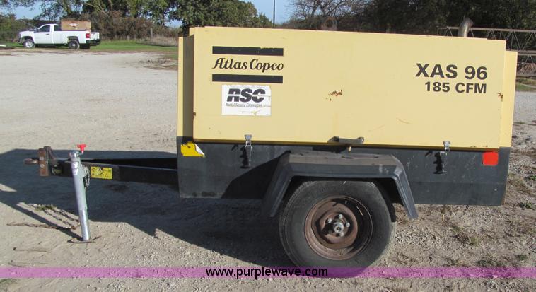 image for item K6387 2001 Atlas Copco XAS 96 air compressor