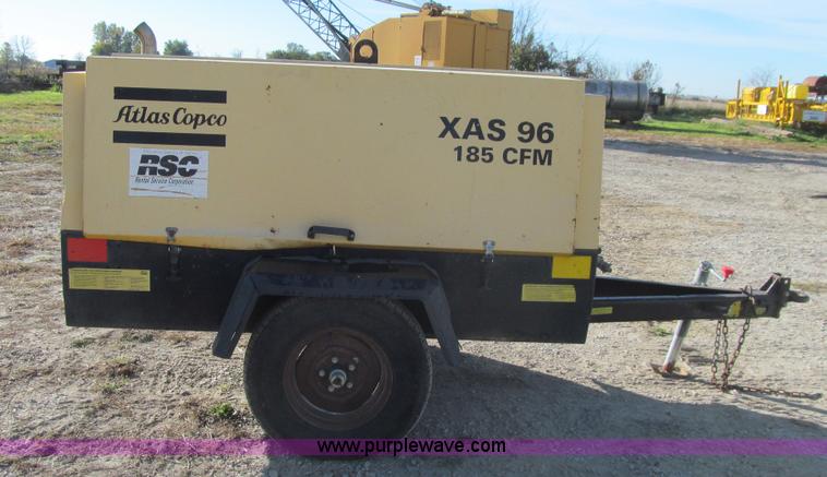 image for item K6387 2001 Atlas Copco XAS 96 air compressor