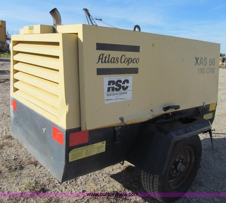 image for item K6387 2001 Atlas Copco XAS 96 air compressor